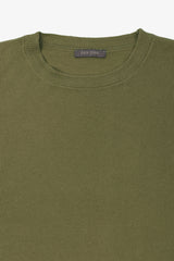 T-shirt in maglia nido d'ape militare-Dan John
