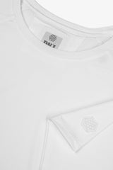 T-shirt micro scacchi DNJ panna-Dan John