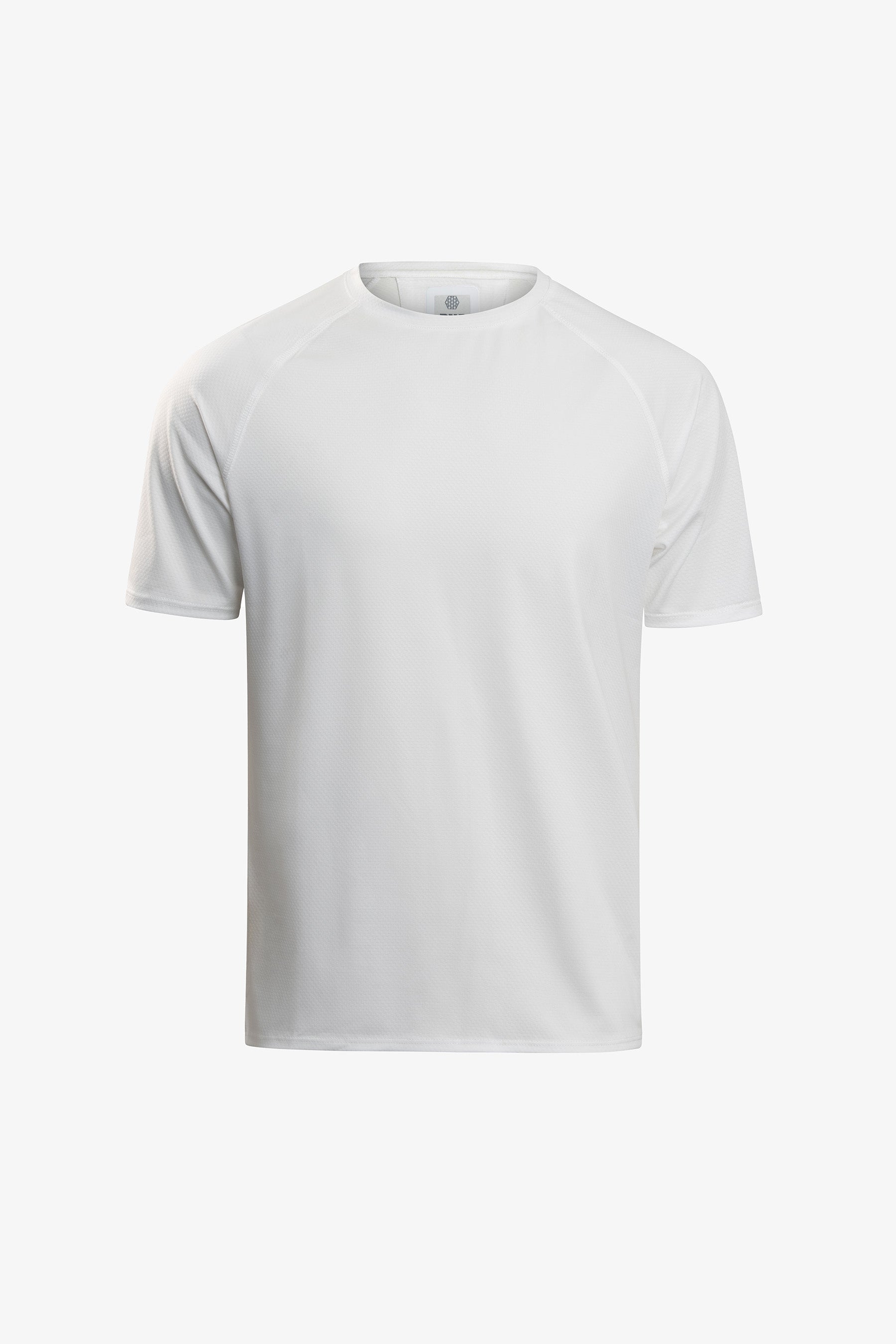 T-shirt micro scacchi DNJ panna-Dan John