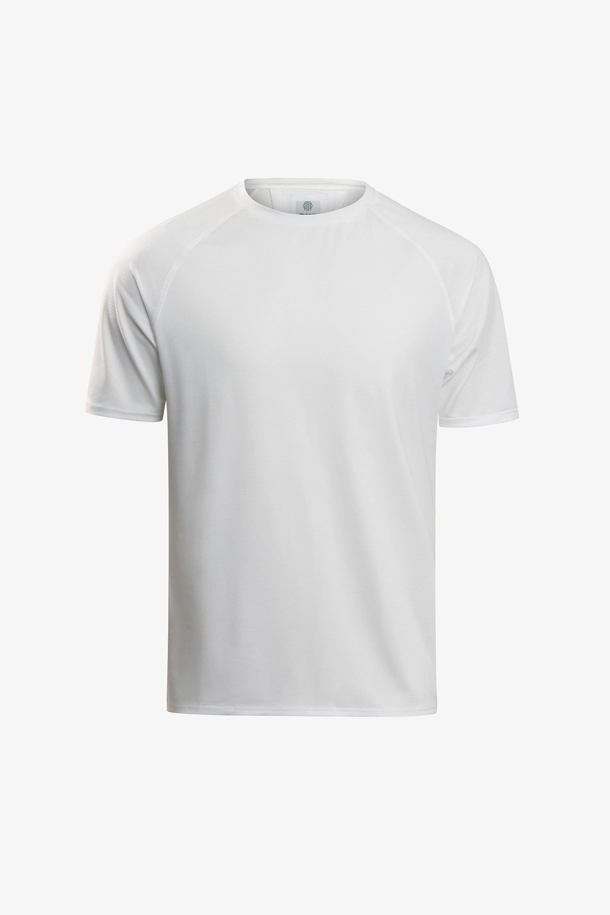 T-shirt micro scacchi DNJ panna-Dan John