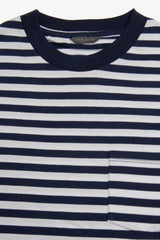 T-shirt rigata blu-Dan John