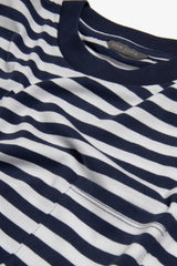 T-shirt rigata blu-Dan John