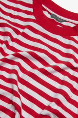 T-shirt rigata rosso-Dan John