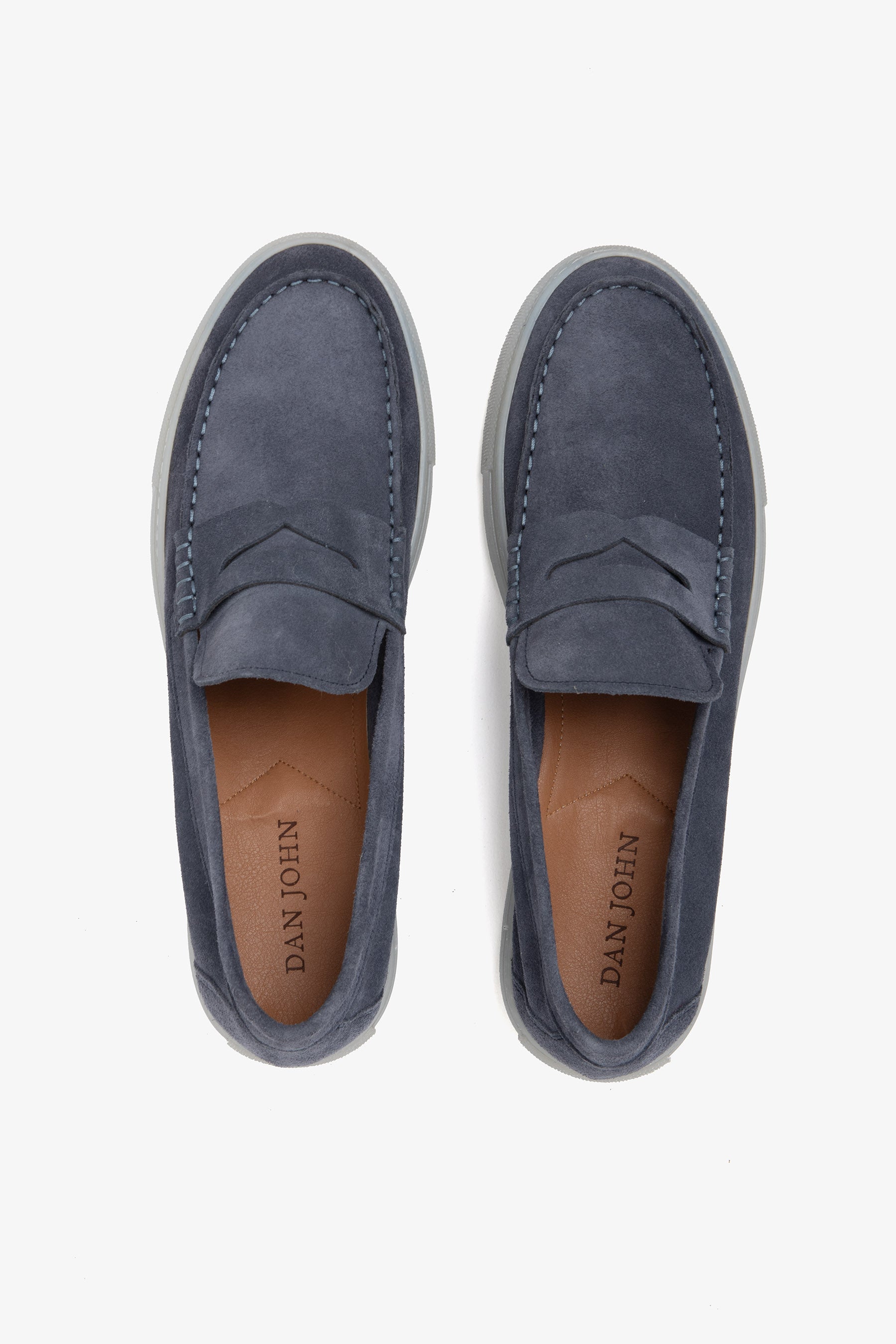 Denim snapdragon moccasin