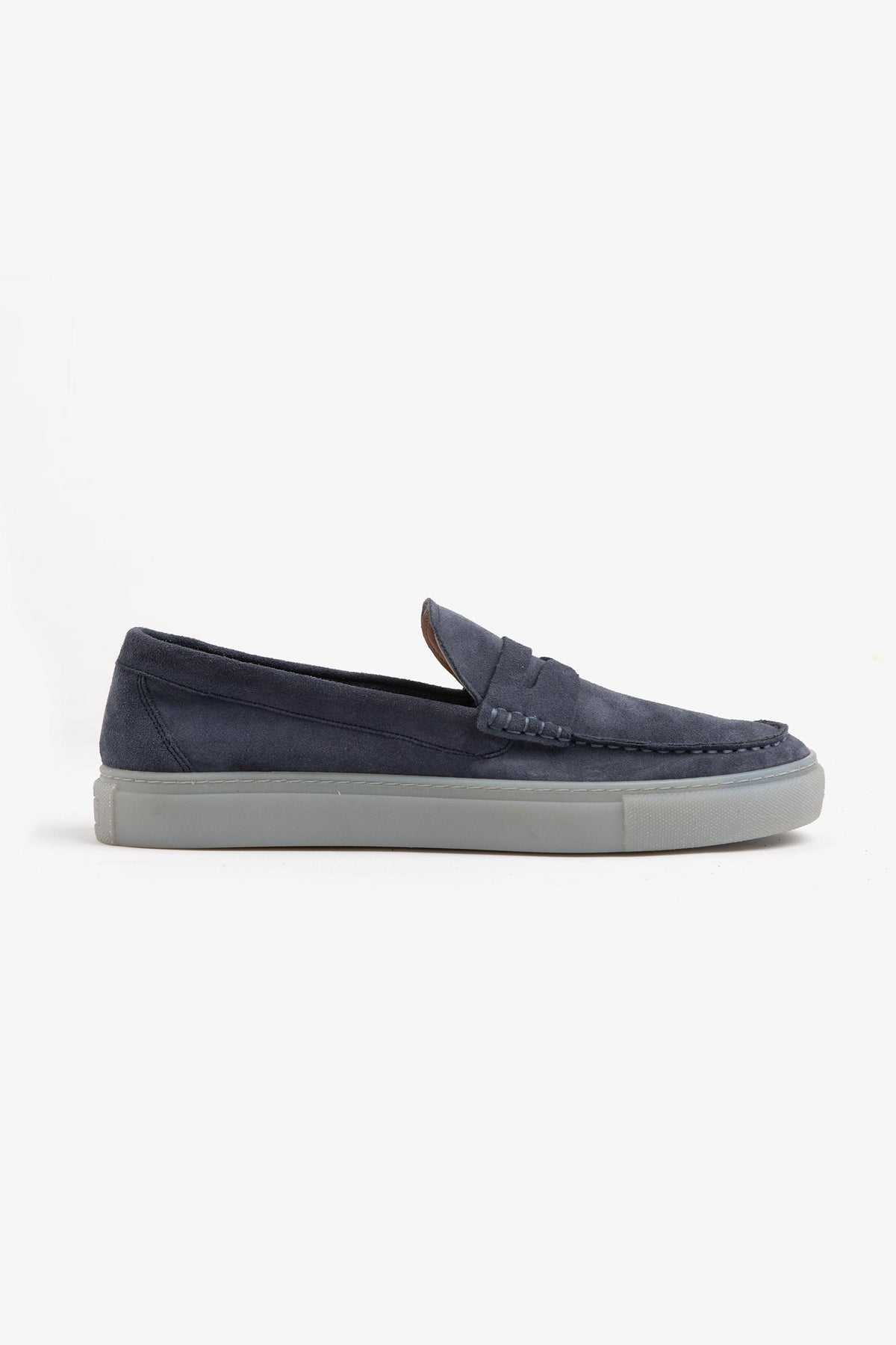 Denim snapdragon moccasin