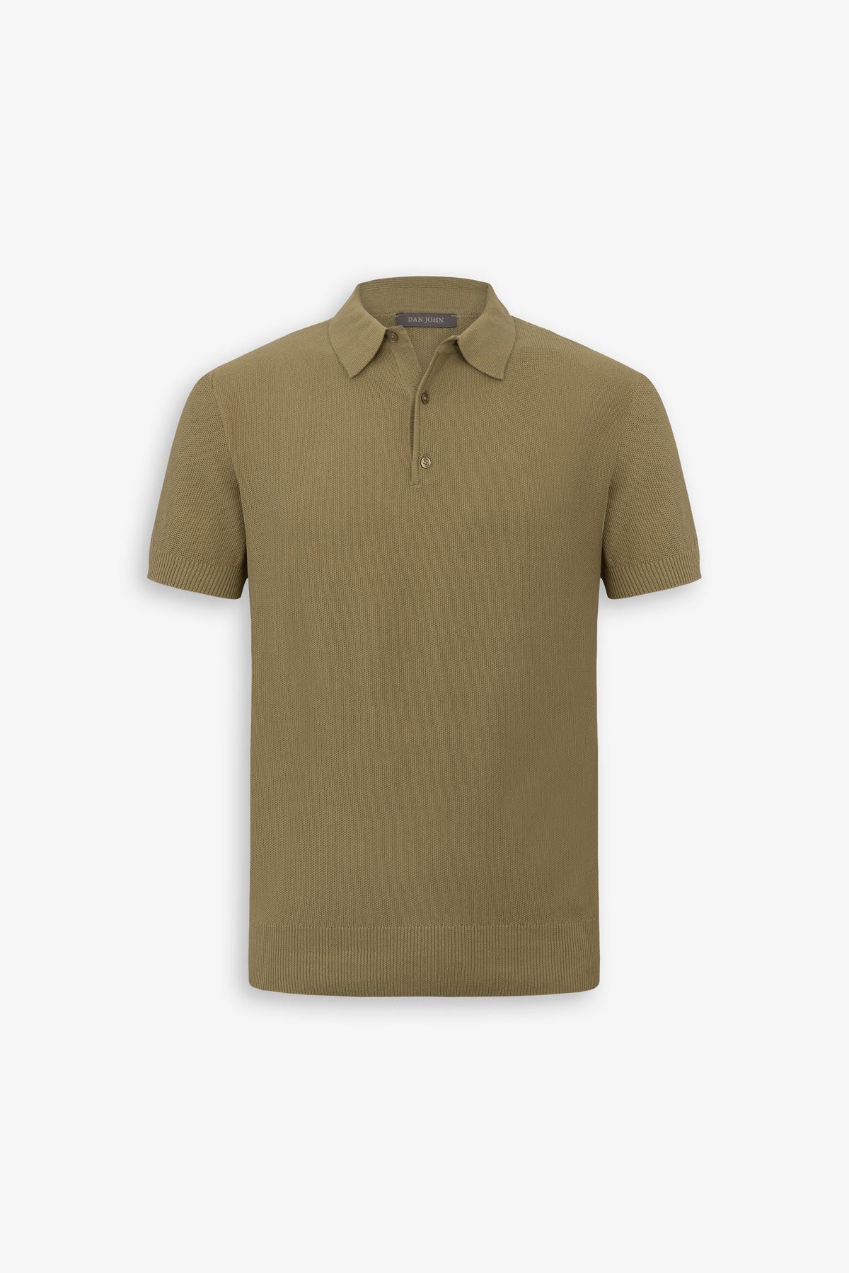 Military armored knit polo shirt