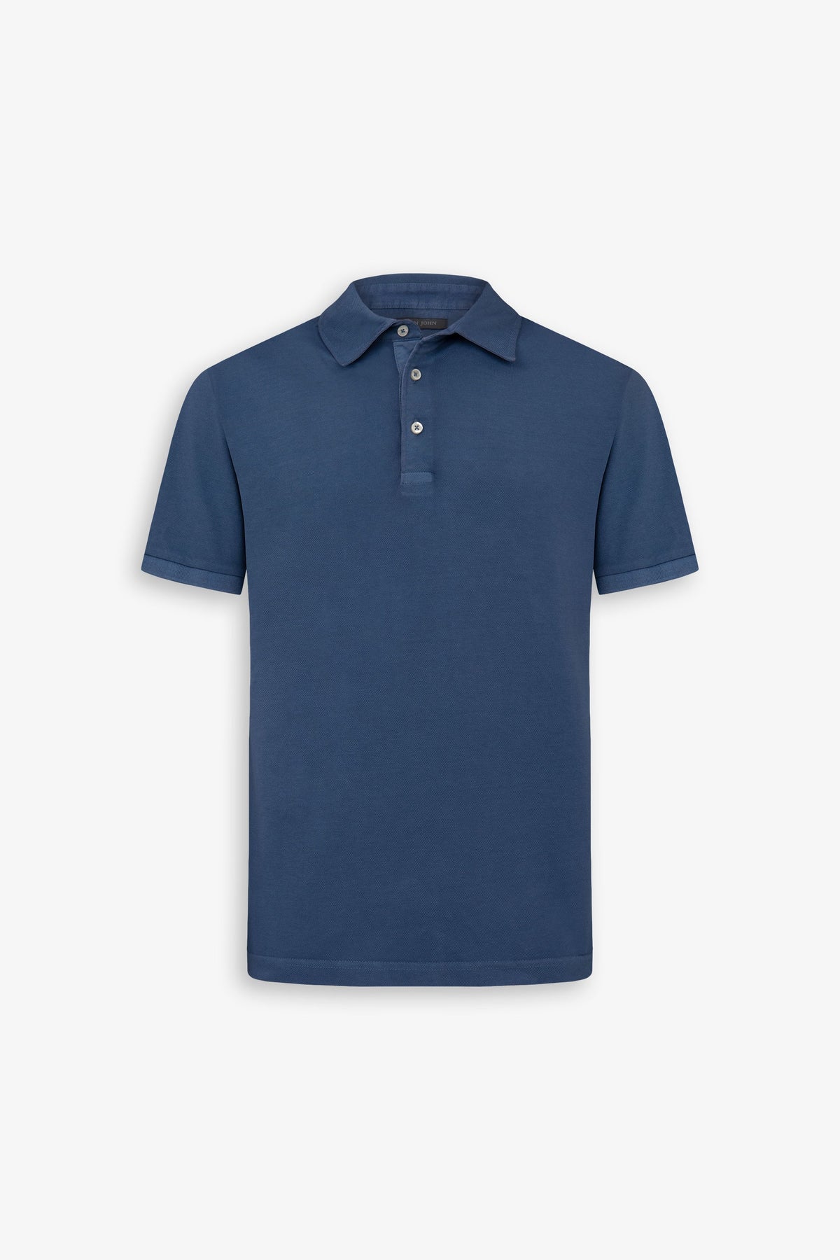 Air force textured piquet polo shirt