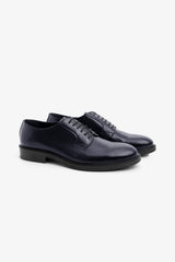 Classic blue derby shoe