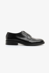 Classic black derby shoe