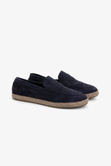 Mocassino bocca di leone navy-Dan John