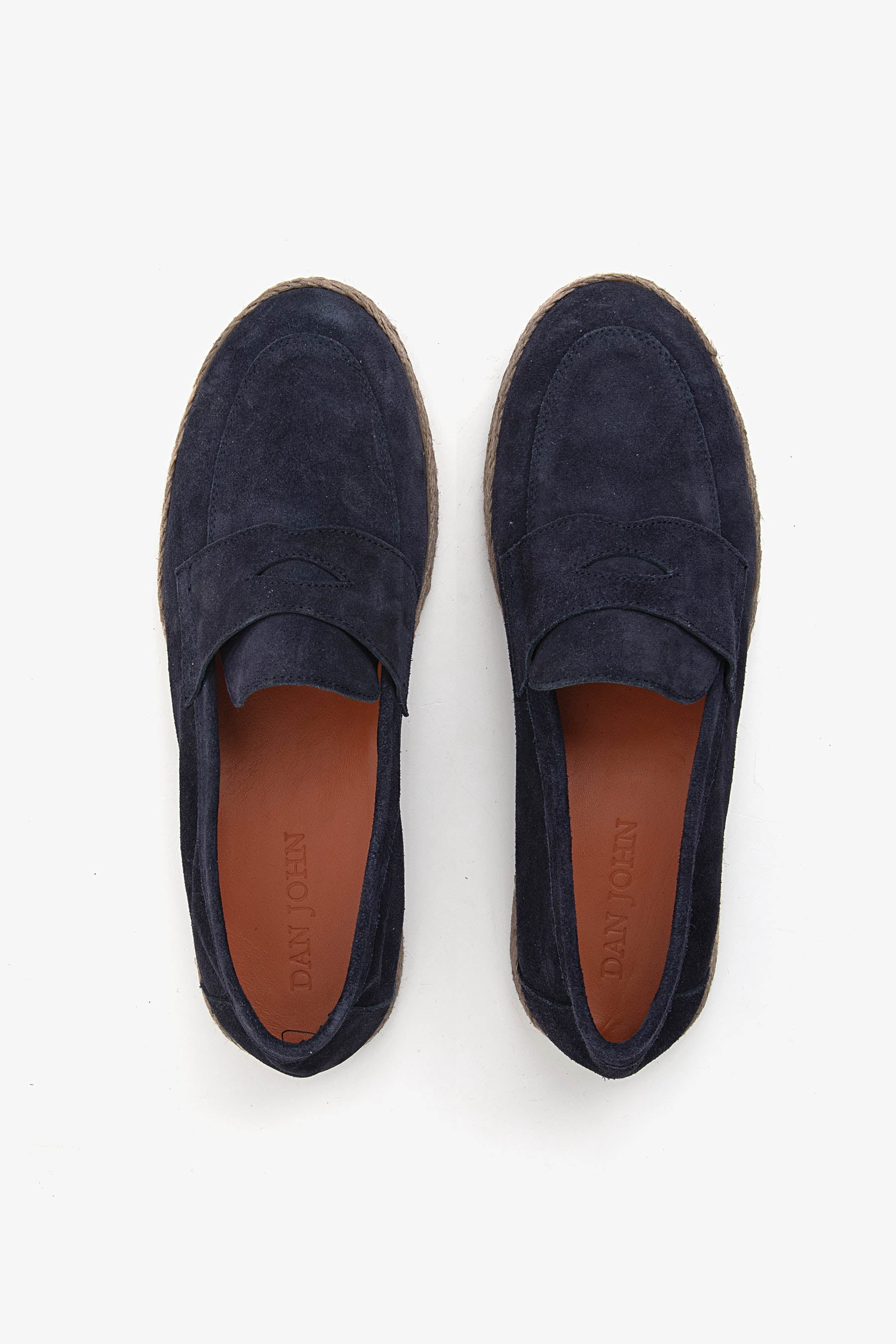 Mocassino bocca di leone navy-Dan John
