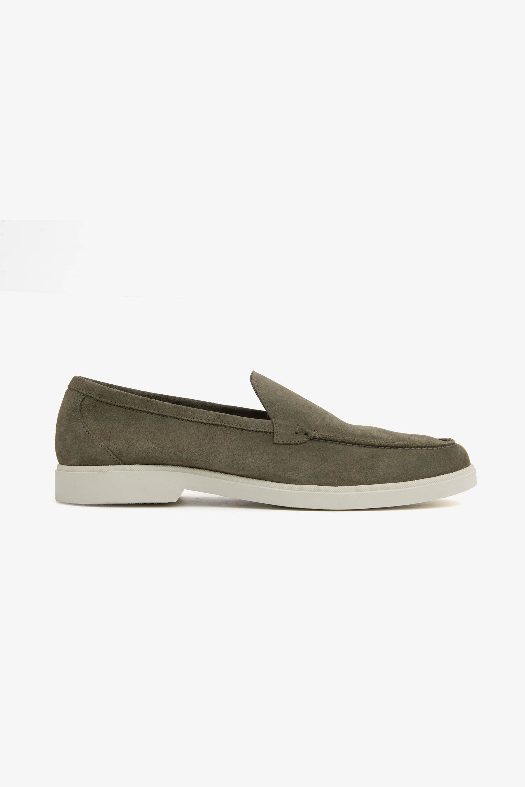 Mocassino scamosciato verde-Dan John