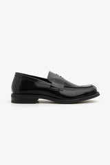Black college moccasin
