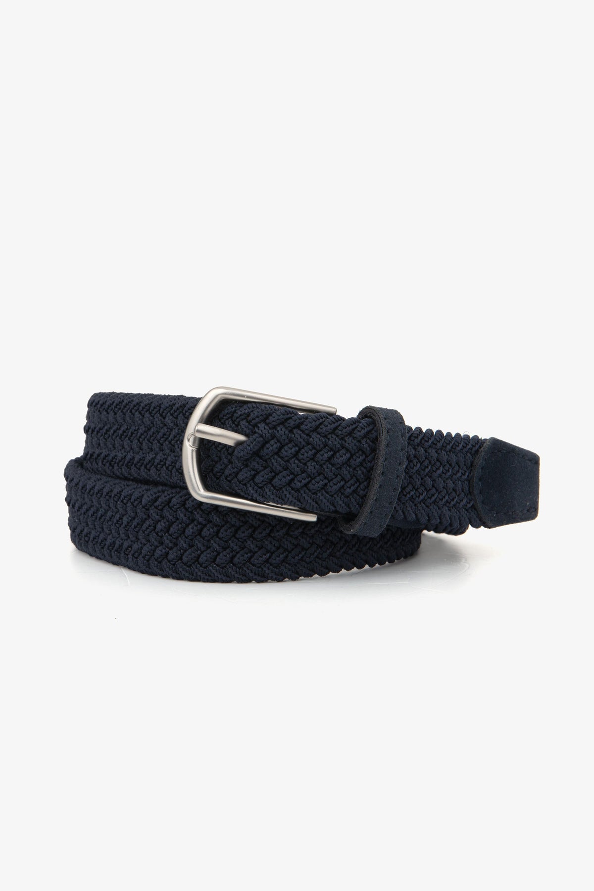 Kids Blue Braided Belt