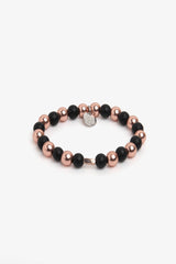 Bracciale perle medie rosa-Dan John
