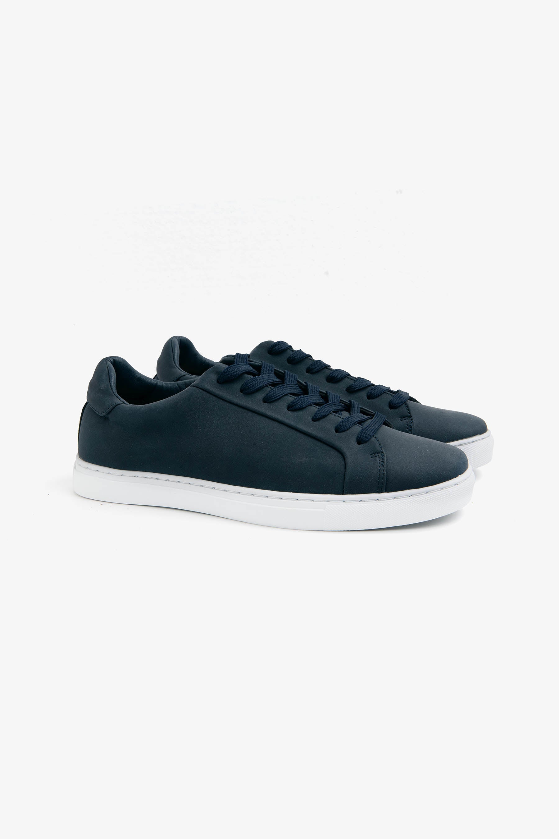 Sneakers in ecosuede blu-Dan John