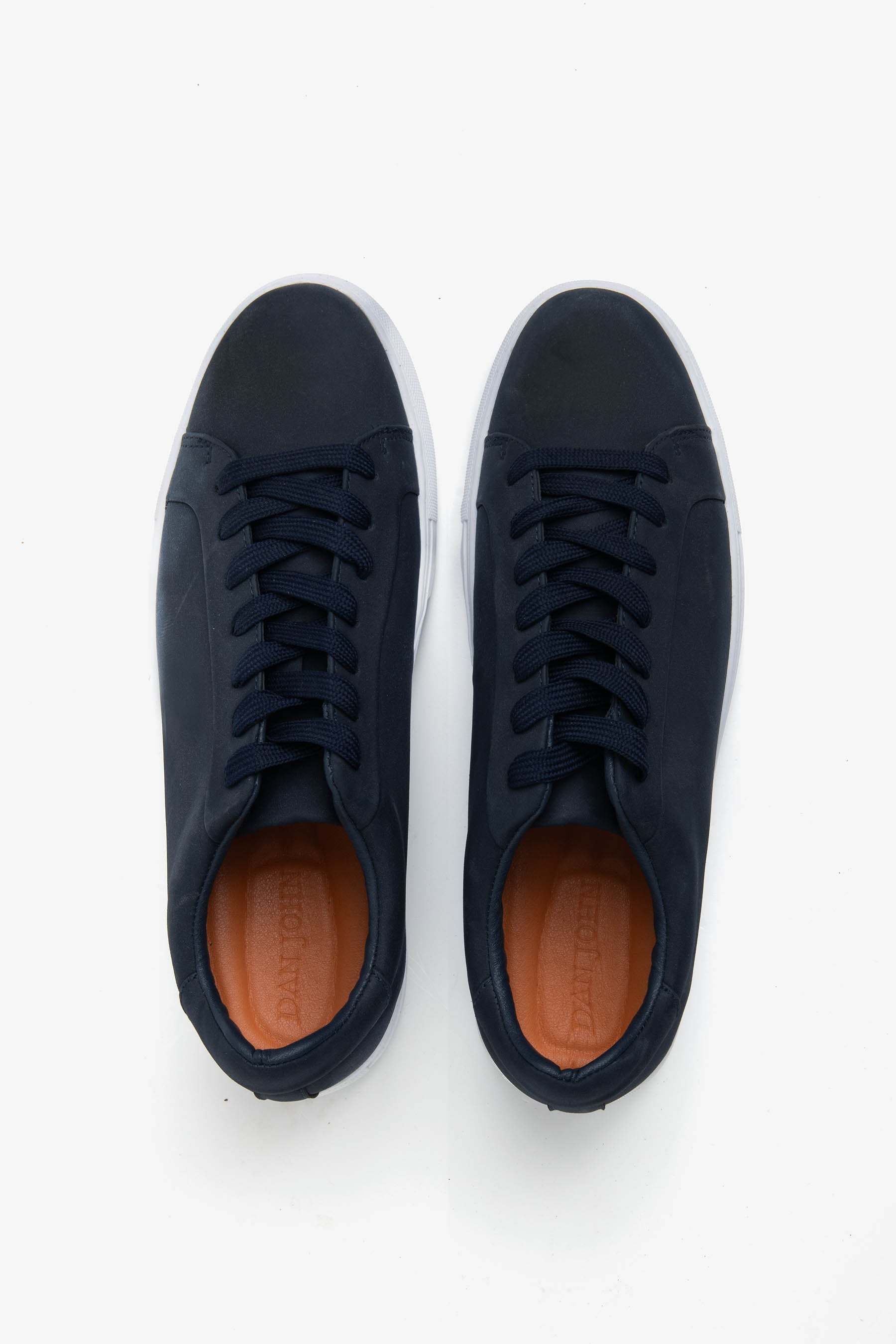 Sneakers in ecosuede blu-Dan John