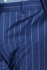 Royal pinstriped trousers
