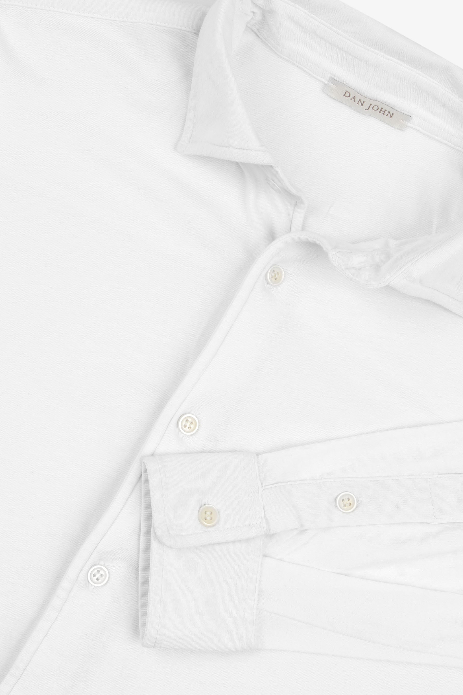 Camicia jersey bianca-Dan John