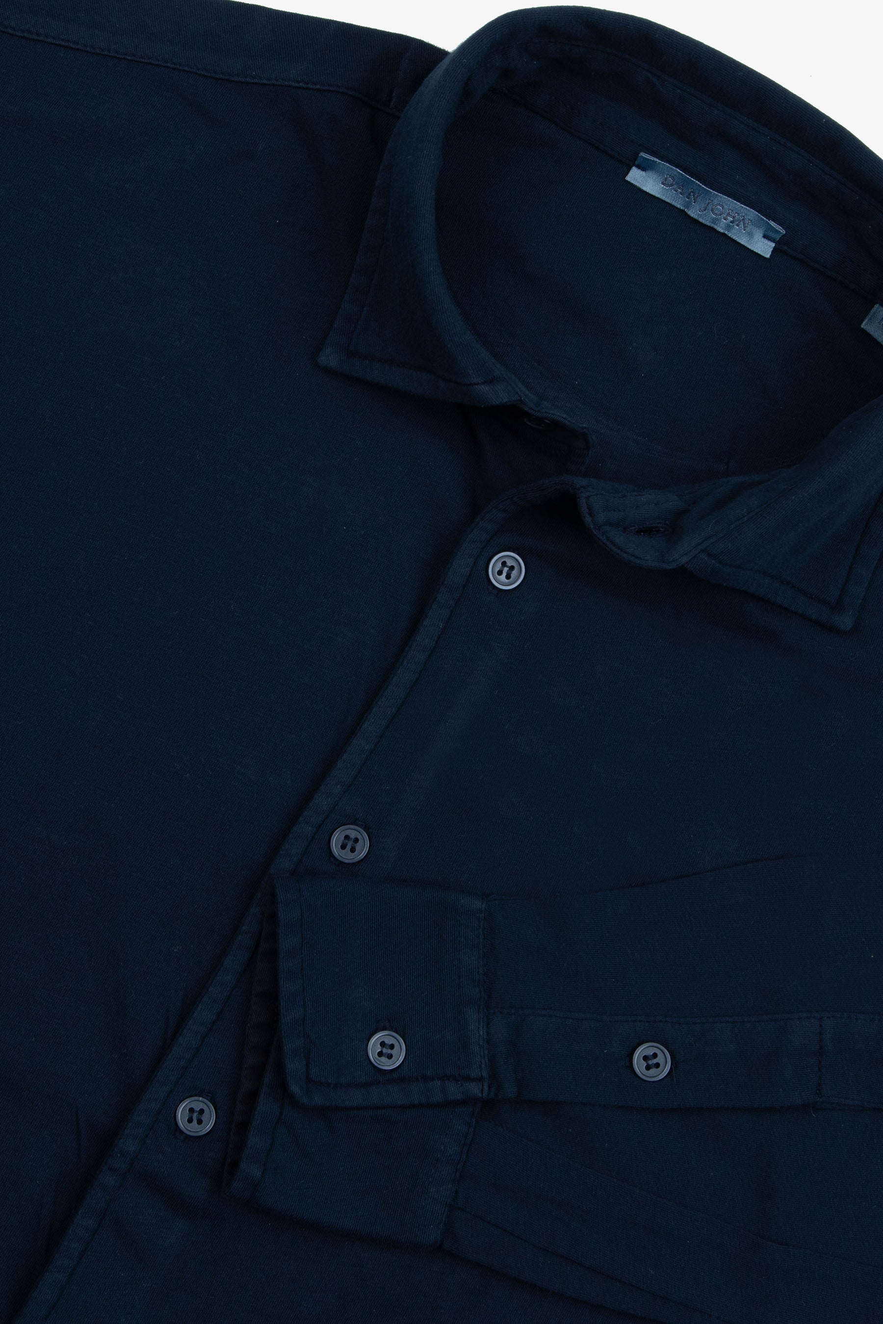 Camicia jersey navy-Dan John