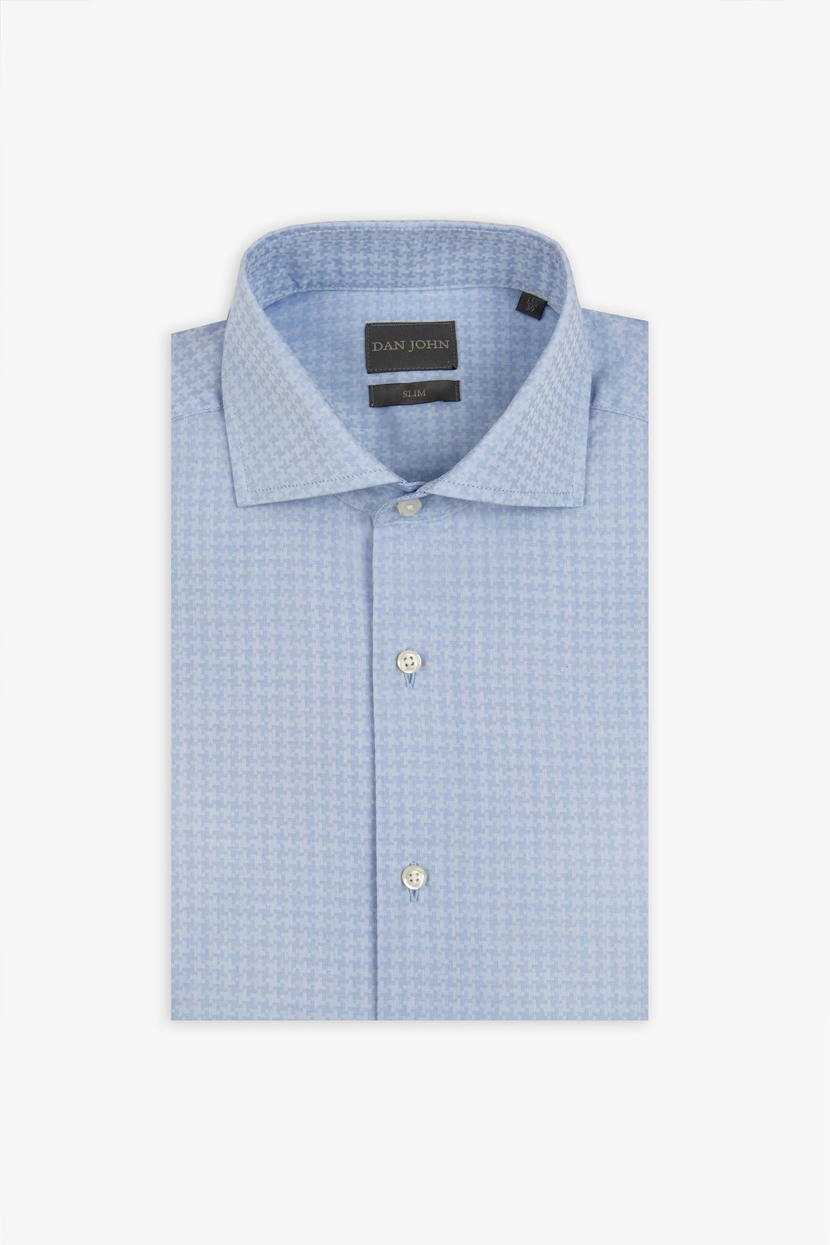 Light blue pixel effect shirt