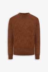 YUAM10-4001-ARTBiscotto (3XL_Beige)-Dan John / Knitwear