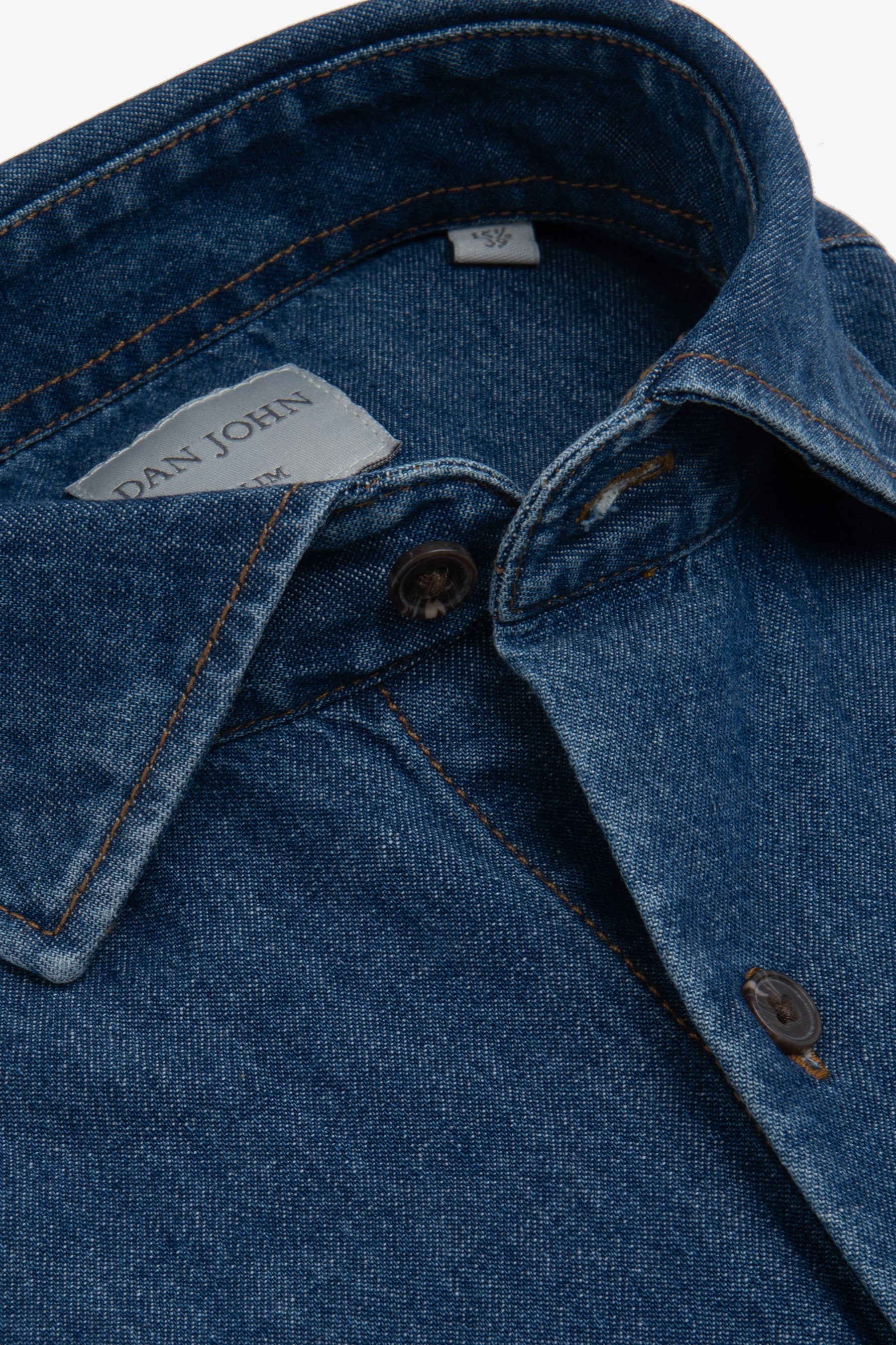 Typing Software Camicia In Denim Donna Button Down Dan John