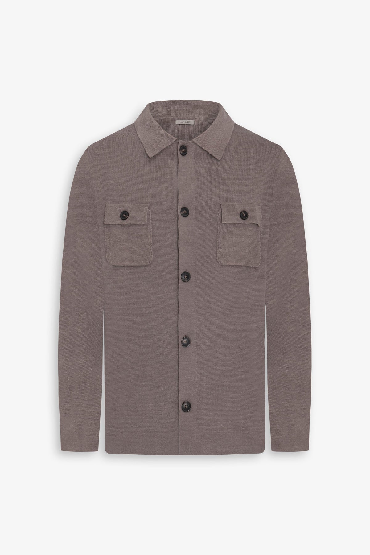 Dove gray knit shirt