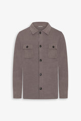 Dove gray knit shirt