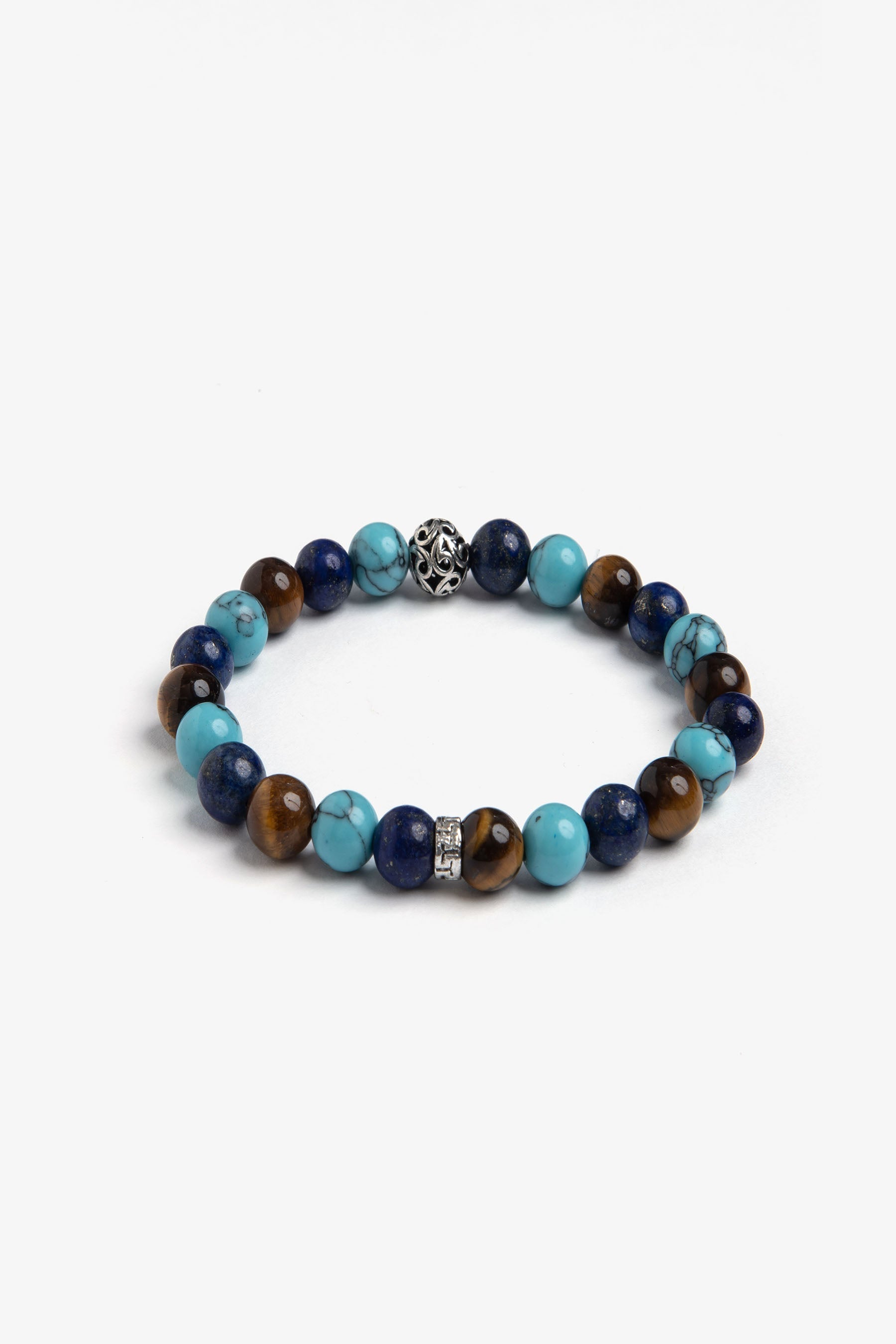 Bracciale perle medie celeste-Dan John
