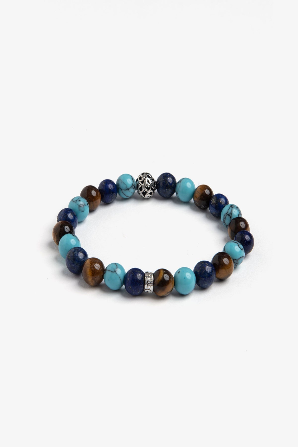 Bracciale perle medie celeste-Dan John