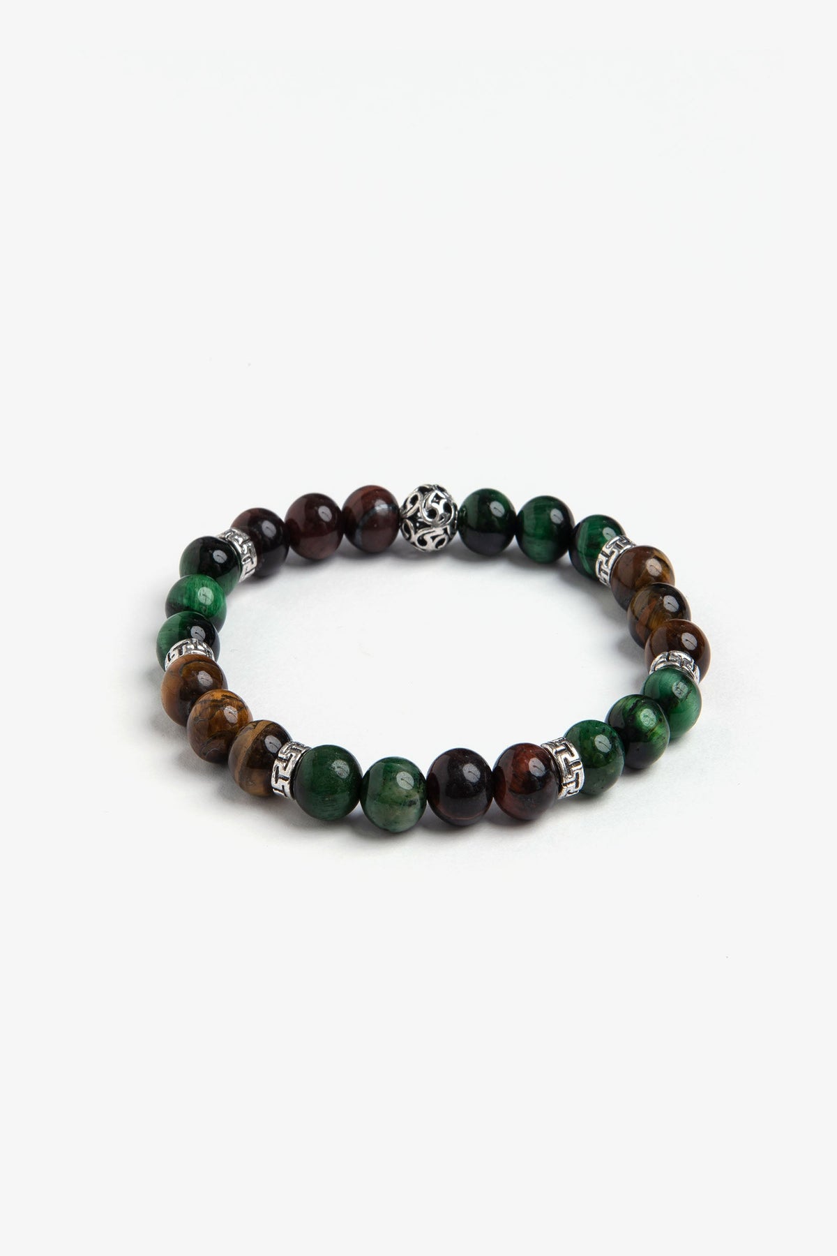 Bracciale perle medie verde-Dan John