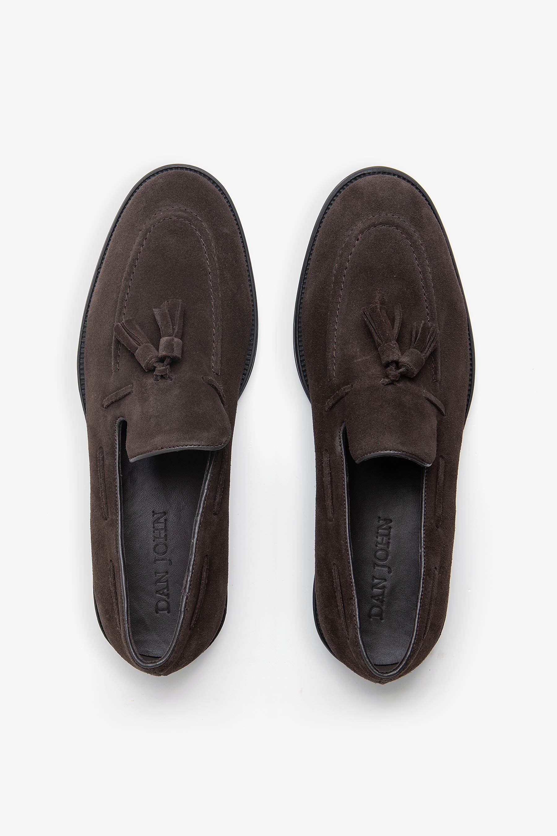 Mocassino con nappine moro-Dan John