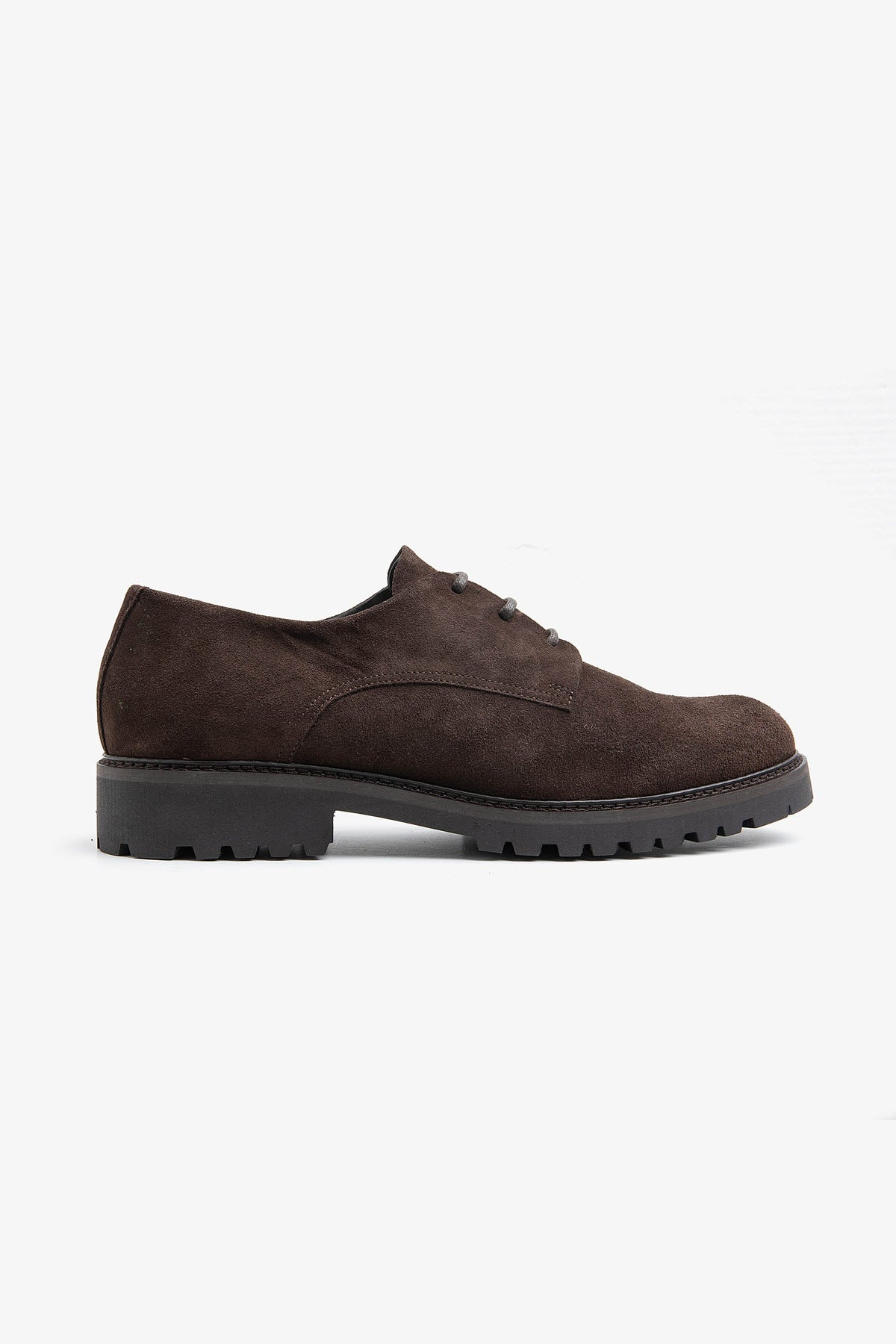 Scarpe derby suede moro-Dan John