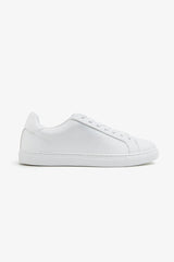 Sneakers in ecopelle bianca-Dan John