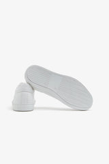 Sneakers in ecopelle bianca-Dan John