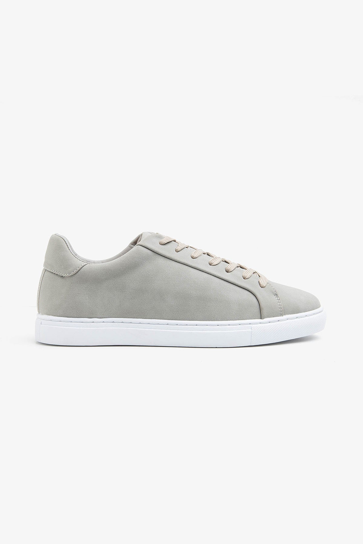 Sneakers in ecosuede grigia-Dan John