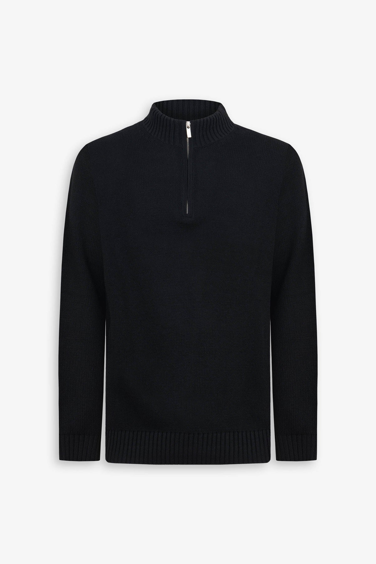 Maglia half zip nera-Dan John