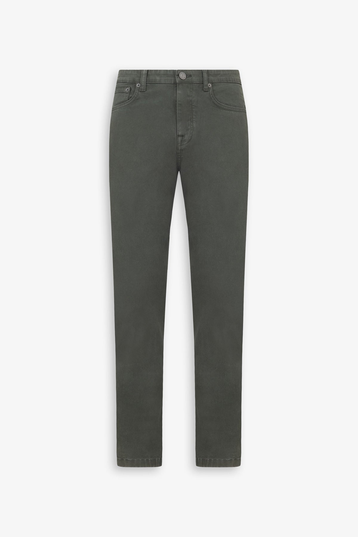 Pantaloni 5 tasche verdi-Dan John