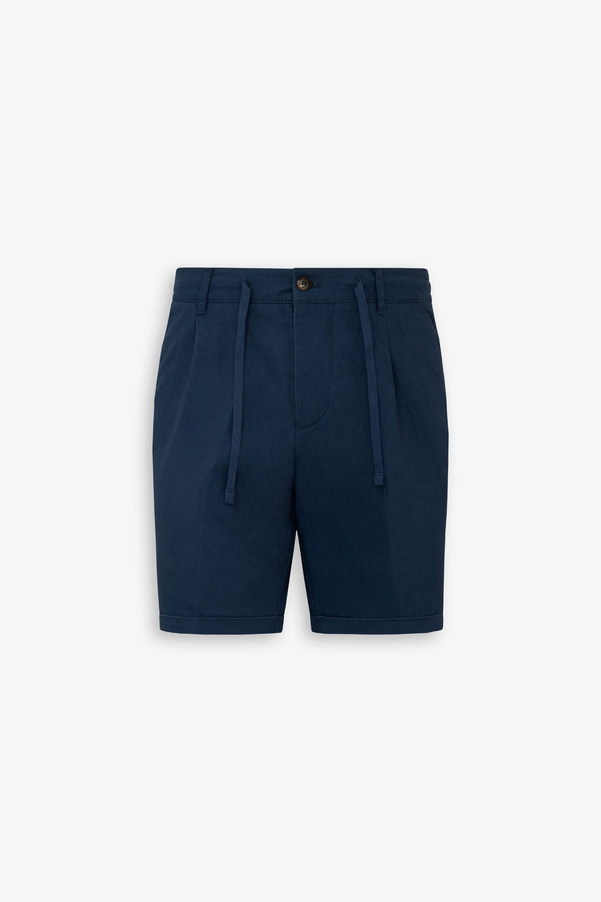 Bermuda con pinces navy